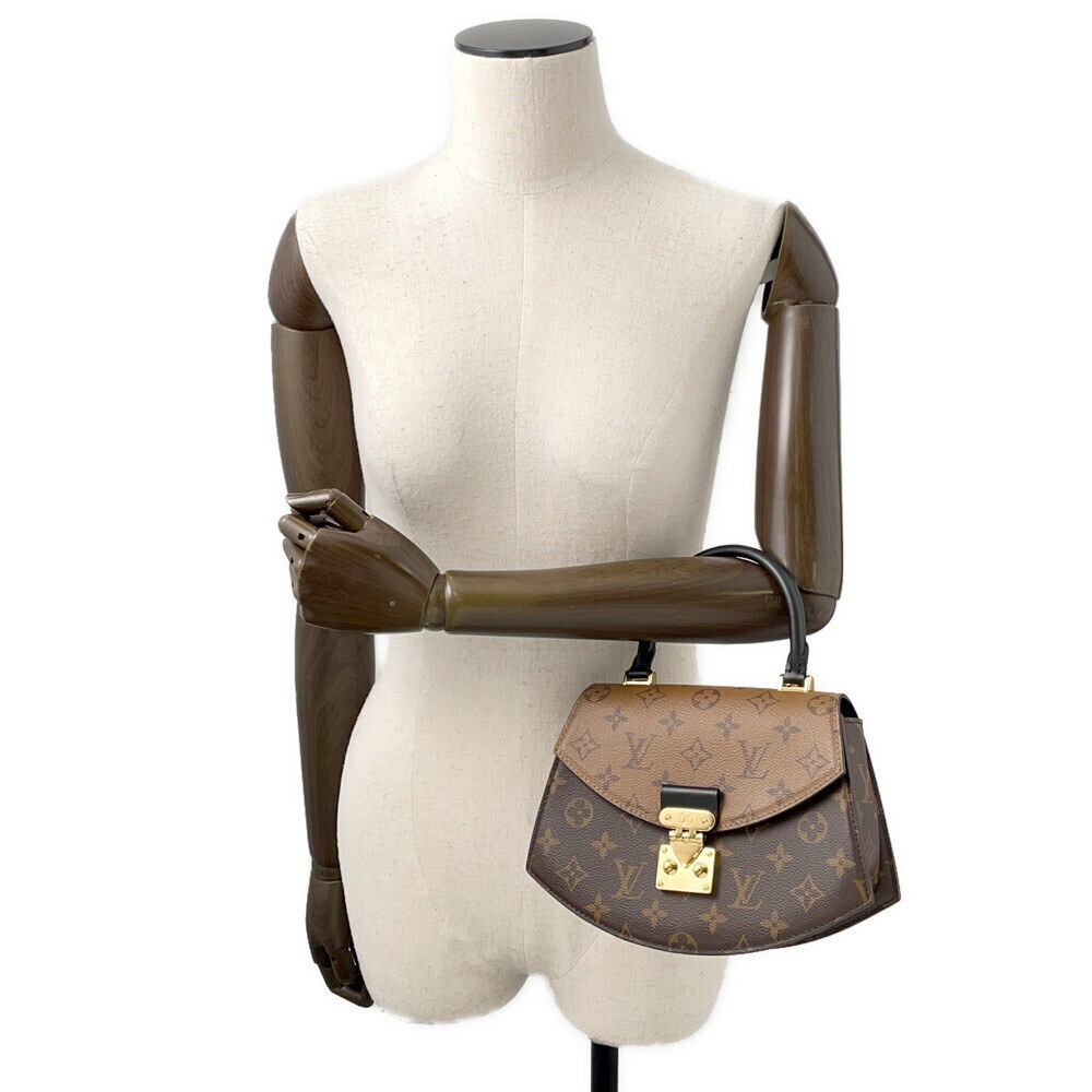 Louis Vuitton Monogram Reverse Tilsit Handbag Shoulder Bag Black - Picture 4 of 12